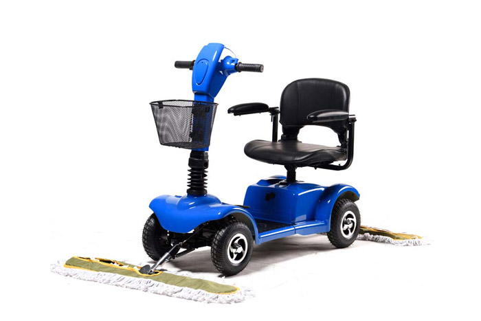 辦公樓商場(chǎng)四輪電動(dòng)塵推車(chē)101